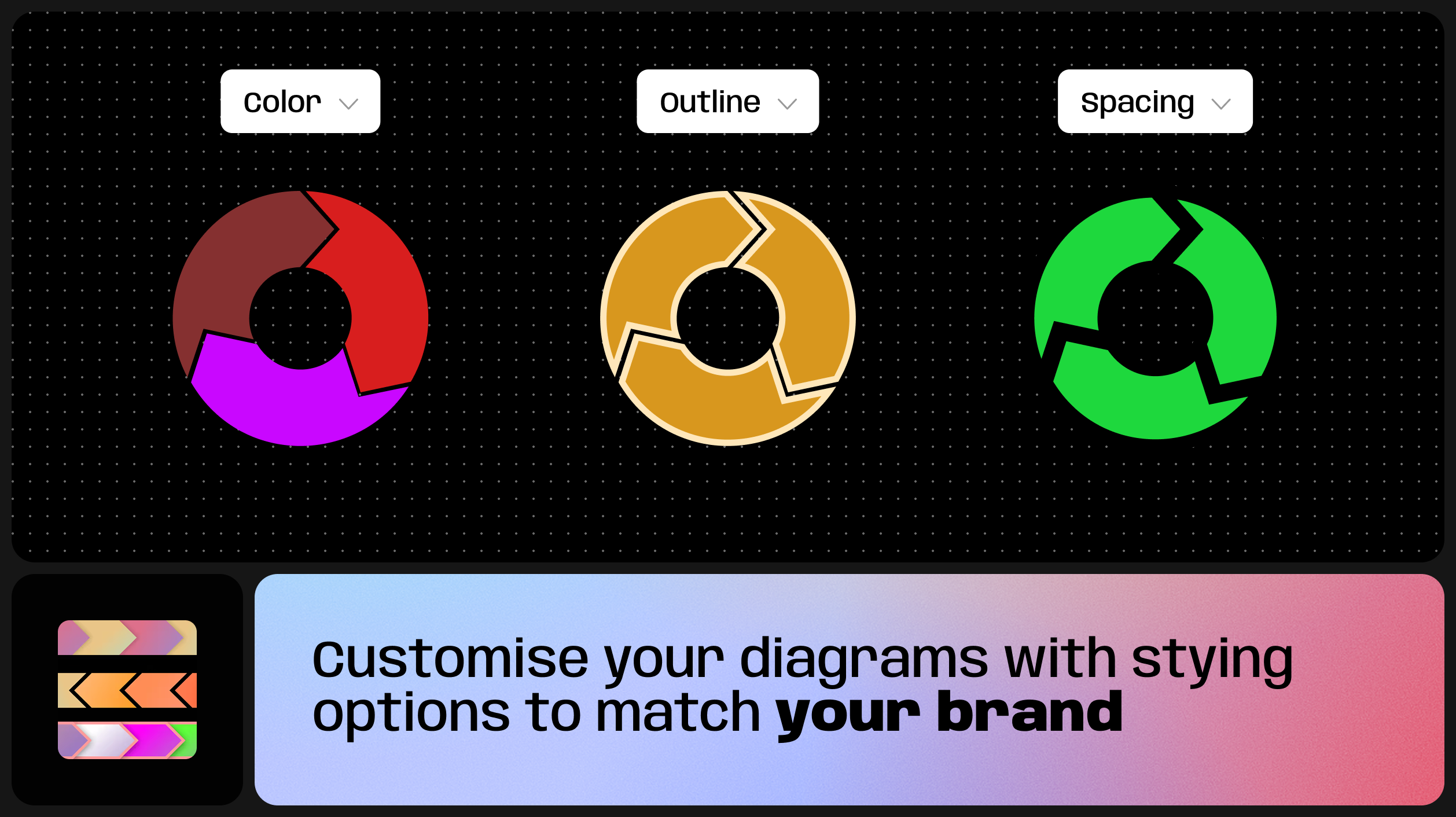 Chevron Diagrams Illustration #4